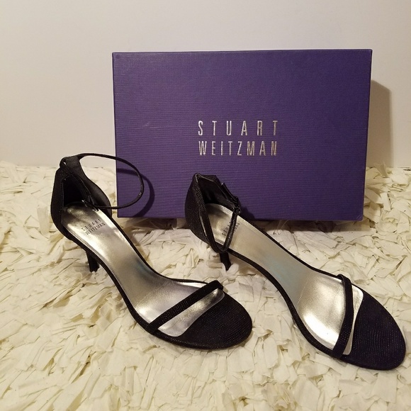 Stuart Weitzman Shoes - Stuart Weitzman Nudist Goose bump heel size 9.5